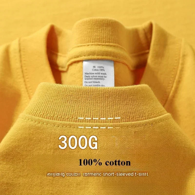 Pure Cotton Short Sleeves T-shirt Men Casual