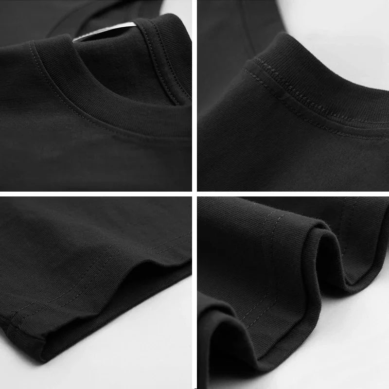 Basic Oversized Boxy Crew Neck T-shirt Mens Half Sleeve Summer Loose Sports Clothing