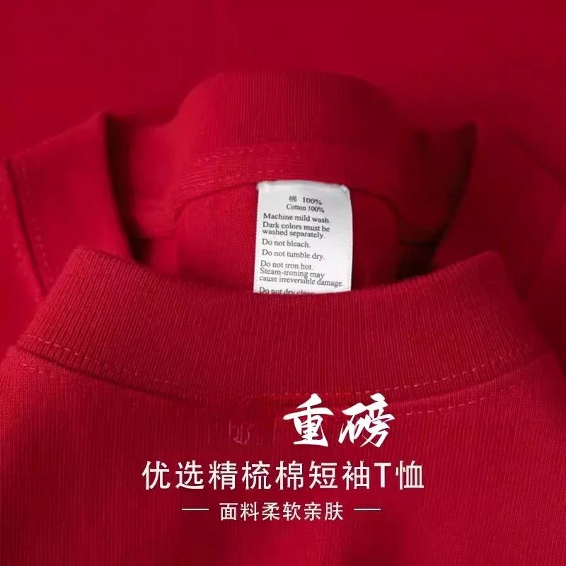 Pure Cotton Short Sleeves T-shirt Men Casual